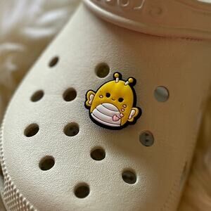 Croc Jibbitz | Squishmallows Nixie the Yellow Butterfly Bug Charm | Cute Gift